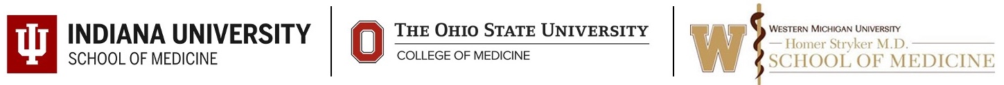 IU, OSU, WMed Logos