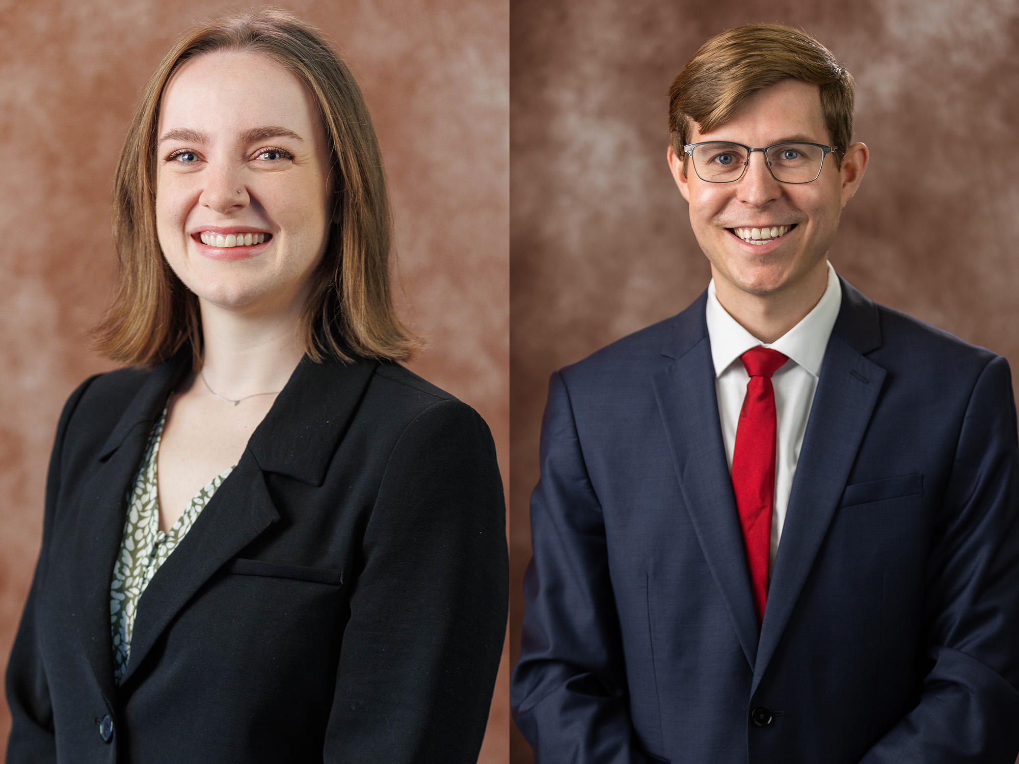 Piper Cramer, WMed Class of 2026, and Matthew Hartwig, WMed Class of 2027