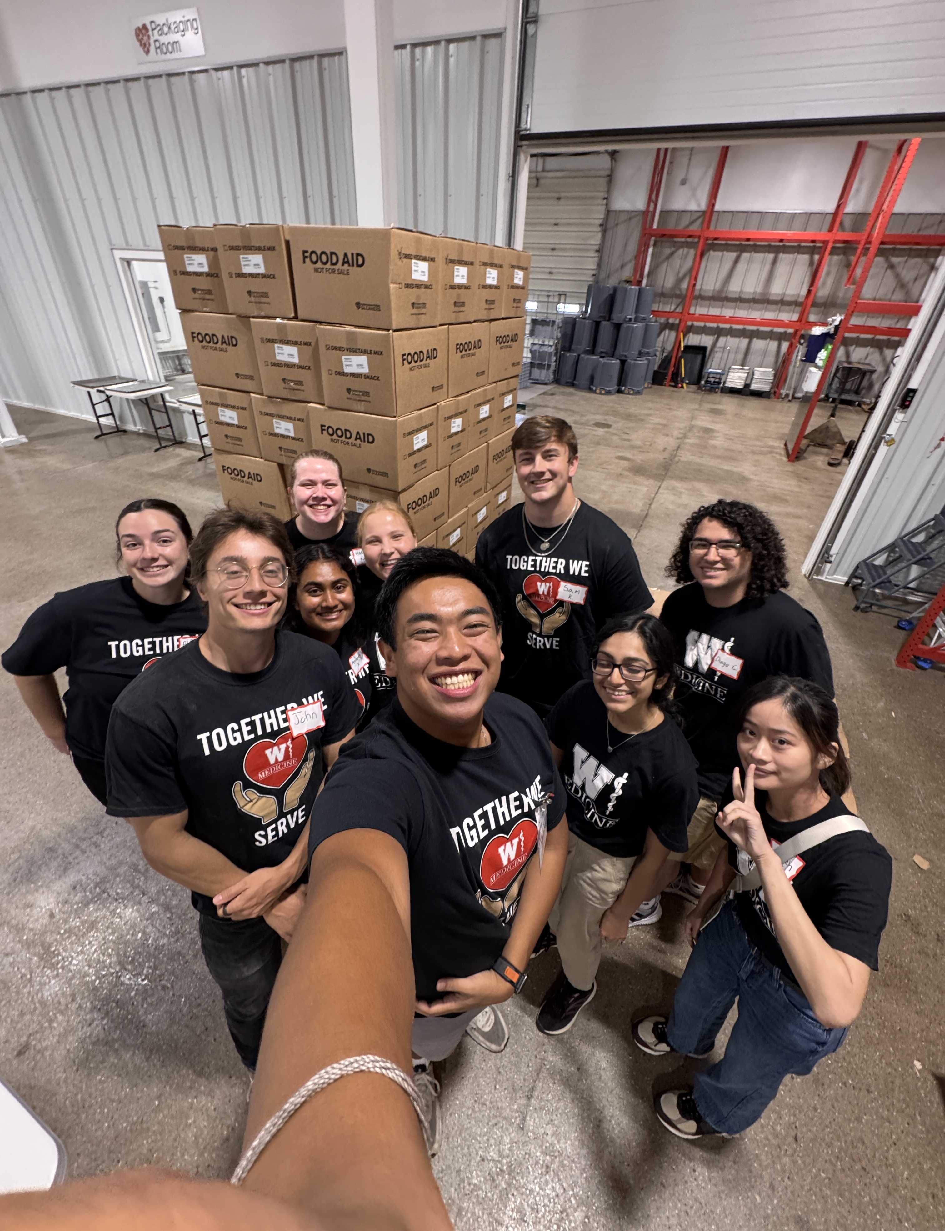 MD Class 2029 Day of Service in Kalamazoo Community
