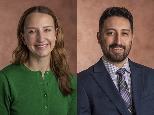 Alexandra Bayer, PhD, and Fernando Ospina, PhD