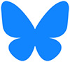Bluesky Logo