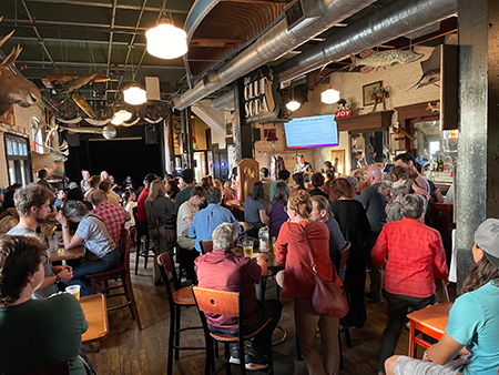 Science on Tap Session at Old Dog Tavern in Kalamazoo